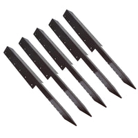Garden Triple Sleeper Corner Support Stake Spike Fastener Brown 930mm