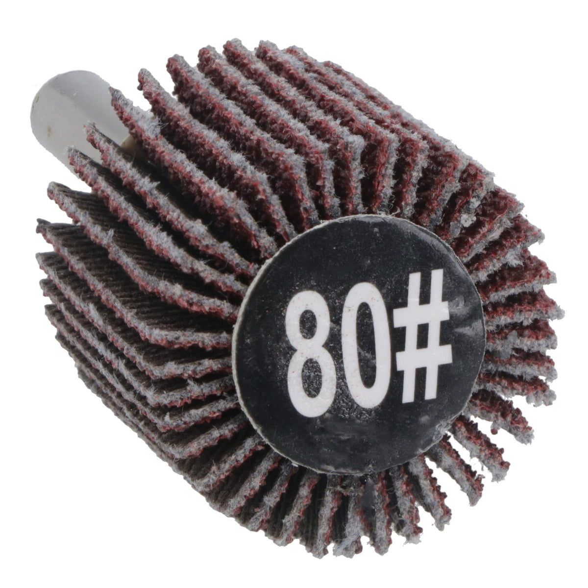 25mm 80 Grit Abrasive Flap Wheel Discs Sanding Rust Removal 6mm Shank