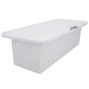 Aufklappbare Kunststoff-Aufbewahrungsbox für Decks, Schrankluke, 43 cm x 18 cm, für Boote und Wohnmobile