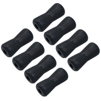 Boat / Jetski / Dinghy Trailer Keel V Rollers Rubber 127mm 19mm Bore