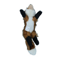 Classic Dog Puppy Play Time Soft Plush Large Fox With Squeaker