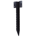 Garden Single Sleeper Straight Support Spike Stake Powder Coated 440mm
