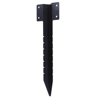 Garden Single Sleeper Straight Support Spike Stake Powder Coated 440mm