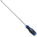 PH2 Phillips Extra Long Screwdriver Total Length 400mm with Rubber Handle TE549