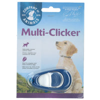 Company Of Animals Multi Clicker Dog Puppy Training Clicker à volume contrôlé avec guide gratuit