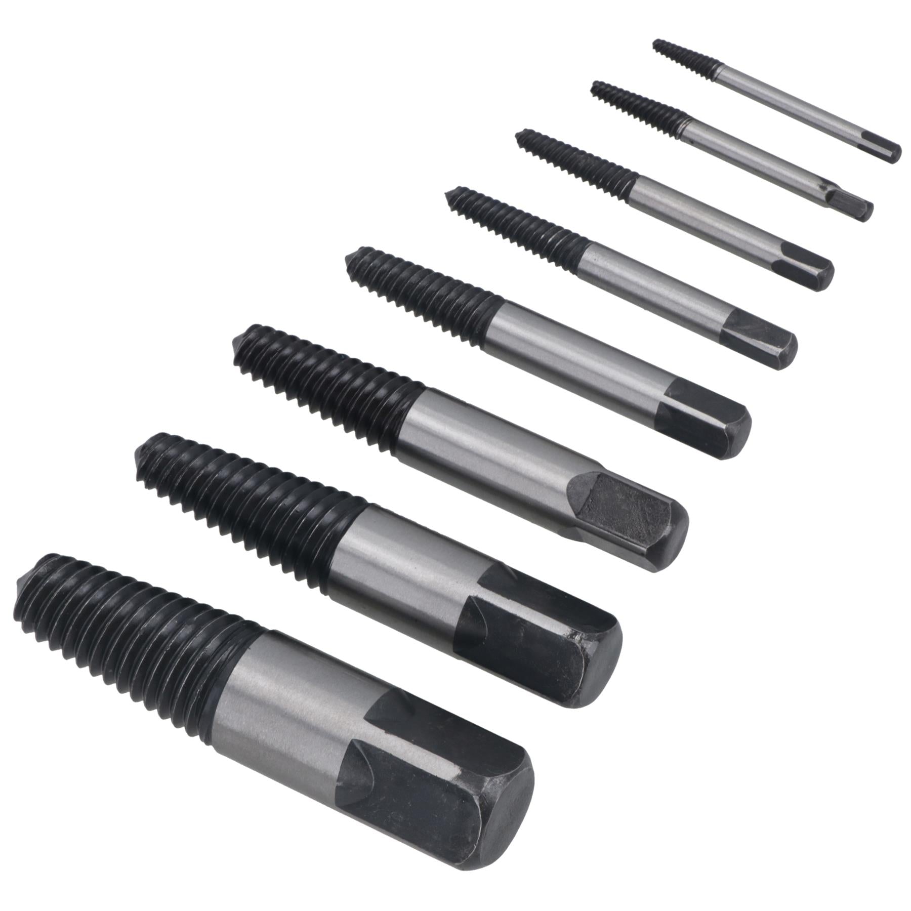 Stud Bolt Screw Extractor Remover Set For Rusted Rounded Seized Bolts Metric 8pc