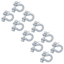 Galvanised Bow Shackle Safety Pin 5/16in (8mm) 0.75T to US Fed Spec