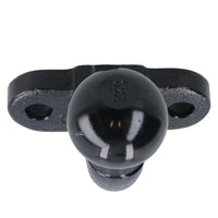 Boule de remorquage robuste de 50 mm pour attelage de remorque à grande portée standard, noire