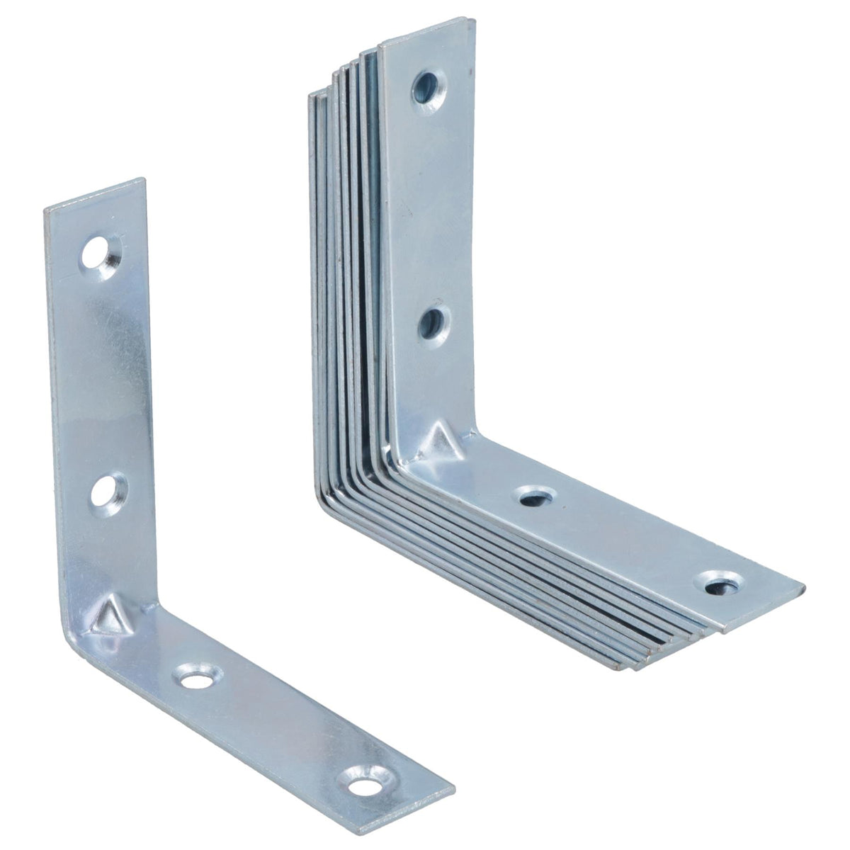 Corner Bracket Fastener Brace Mending Reinforcing Plate 65mm x 65mm