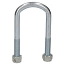 4 Twin Parabolic Leaf Spring High Tensile U Bolt Nuts For Ifor Williams Trailers