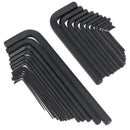 30pc Metric and Imperial AF SAE Allen Hex Keys 0.7mm - 10mm / 0.028 -3/8