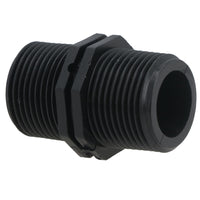 Polypropylene PP Male Nipple Thread Pipe Fitting Sockets 1/2in – 1/2in BSP