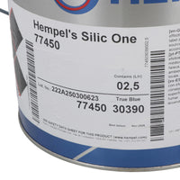Hempel Silic One True Blue Biocide-Free Antifoul 2.5L Boat Antifouling Paint