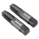 NPT Taper & Plug Tap Set Tungsten Steel Thread Cutter 1/8" - 1/4"