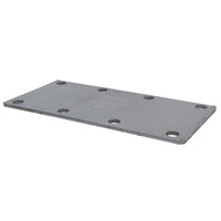 750KG Mounting Plate (Single) 8 Hole Suspension Unit Welding Weld On Plate