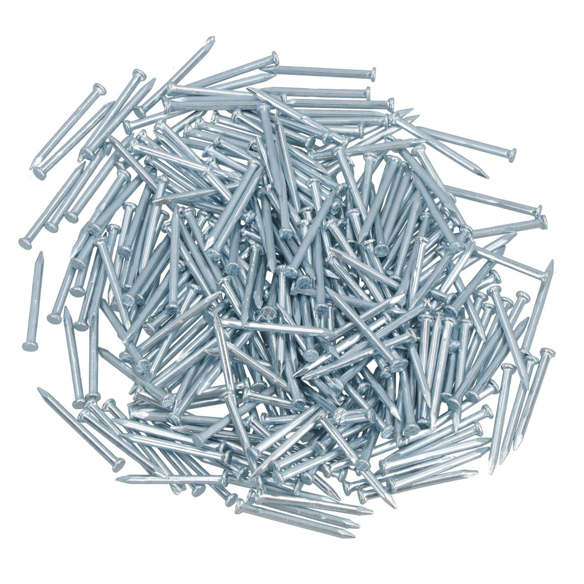 1mm x 20mm Round Headed Wire nails For Concrete Brick Wood Zinc Plated