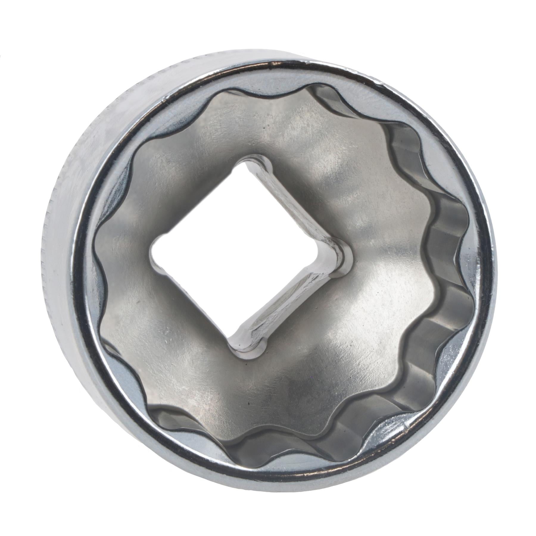 Douilles peu profondes métriques MM à entraînement 1/2" Bi-Hex 12 pans 10 mm - 30 mm, lot de 17 pièces