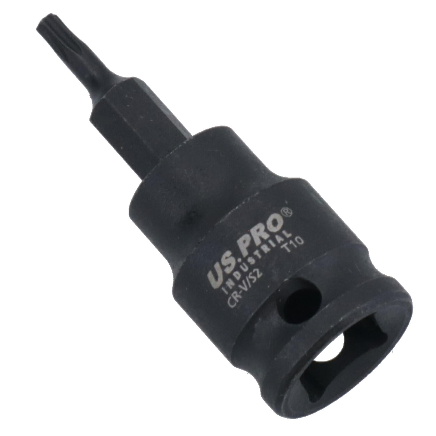 Torx Star Impact flache, kurze Bit-Steckschlüssel T10–T60, einzeln, 3/8 Zoll Dr.