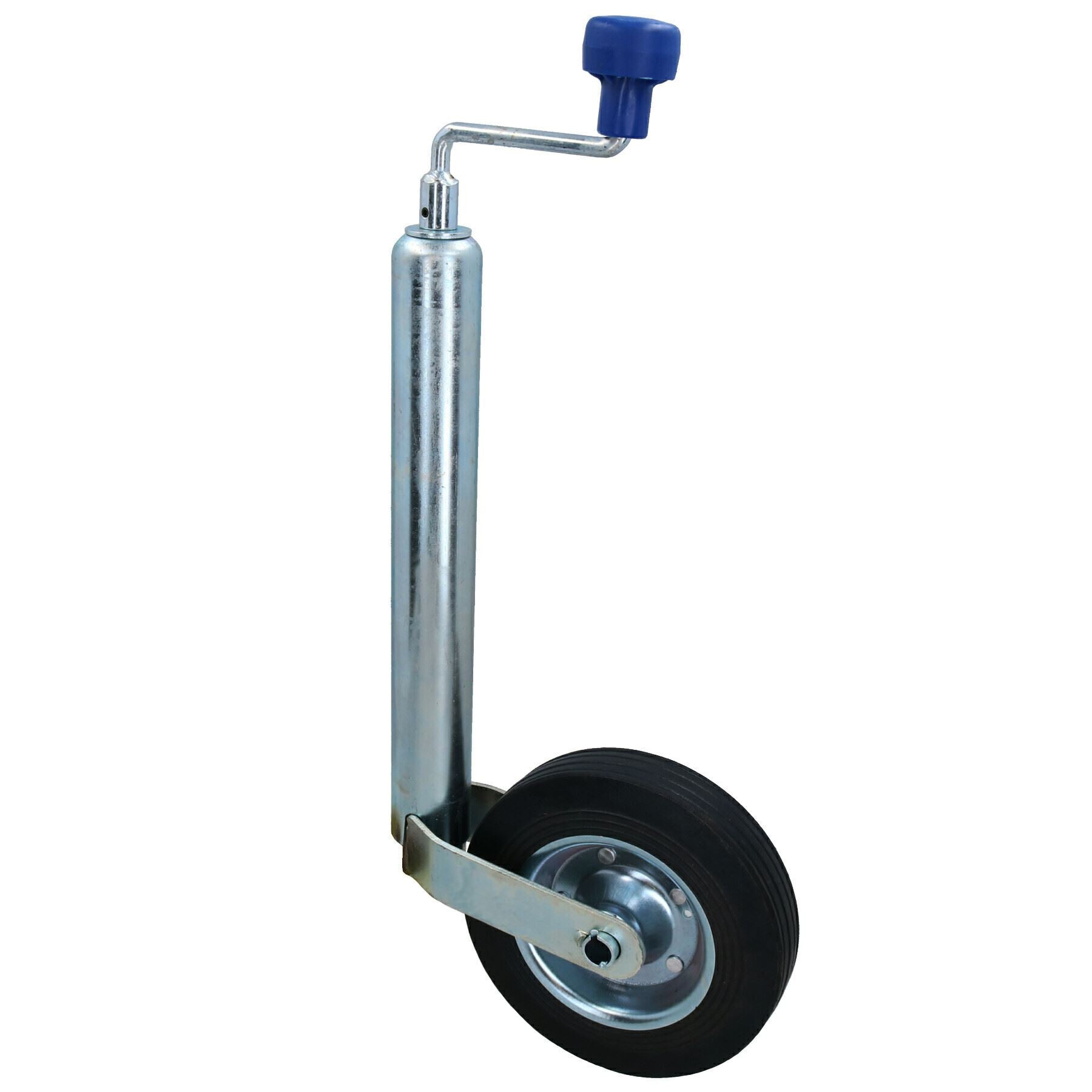 48mm Jockey Wheel Trailers Caravans 200mm Steel Centred Wheel + Split Clamp