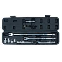 Mixed Drive Breaker Power Bar Extension and Adaptor Set 1/4in 3/8in 1/2in