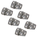 Polished Door Hinge Stainless Steel 56mm x 38mm 316 Marine Cabin Hatch