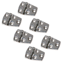 Polished Door Hinge Stainless Steel 56mm x 38mm 316 Marine Cabin Hatch