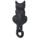 Cat Door Knocker Bell Ringer Cast Iron Garden Shed House Home Shop Garage