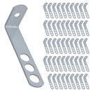 Safety End Frame Cramp Wall Tie 38mm x 100mm Galv Steel Fixing Fastener