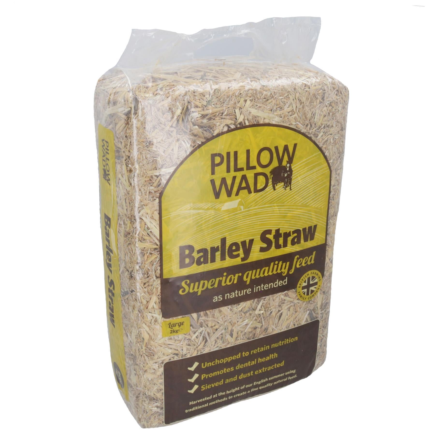 Superior Quality Large Barley Straw Small Animal Bedding Feeding 2KG