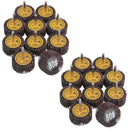 50mm 80 Grit Abrasive Flap Wheel Discs Sanding Rust Removal 6mm Shank