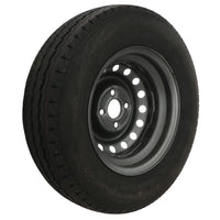 Trailer Wheel & Tyre 175R13 4 Stud 100mm PCD 57mm Centre Hole