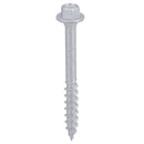 63mm Timber Sleeper Wood Screws For Railway Sleepers Hex Head Silver 30pc