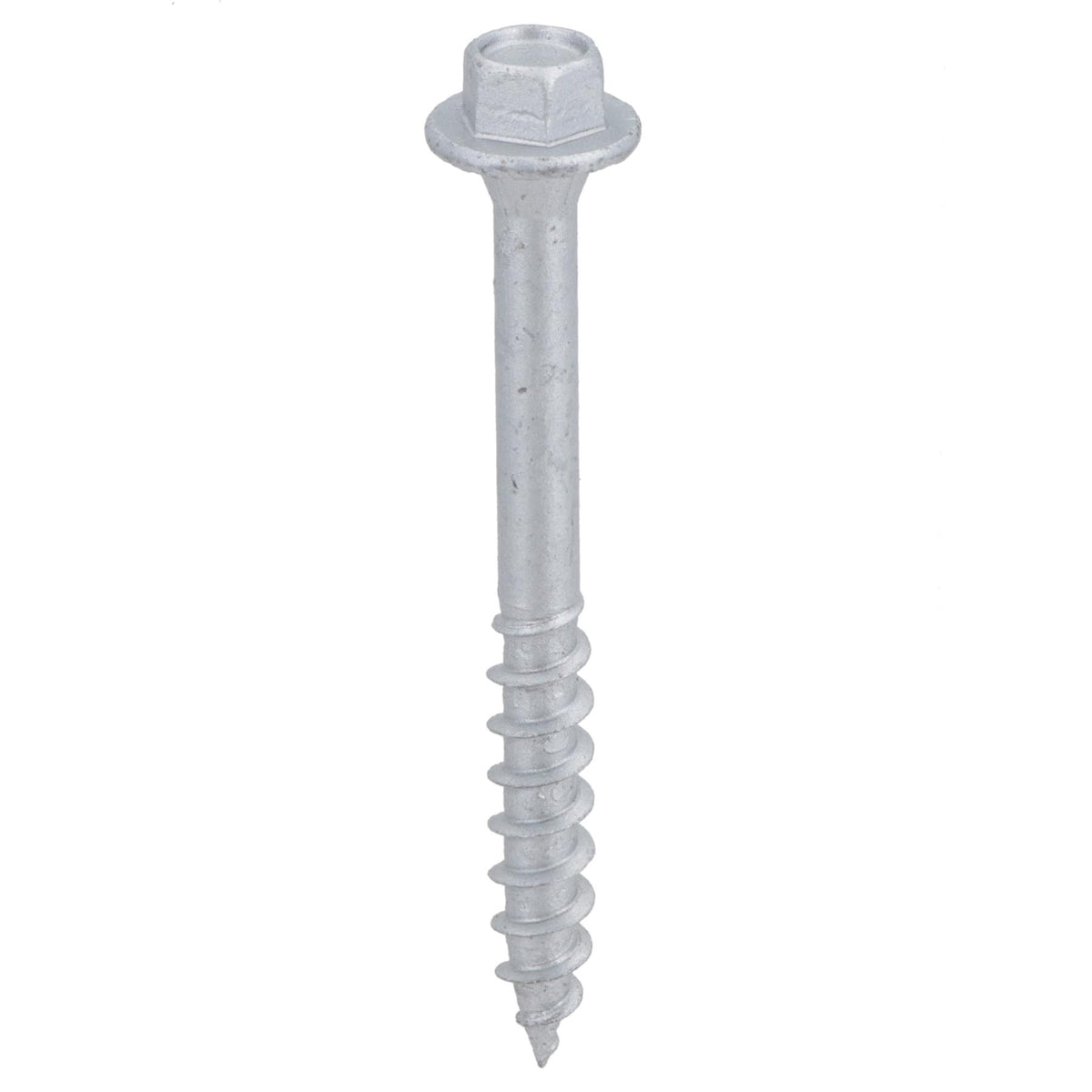 63mm Timber Sleeper Wood Screws For Railway Sleepers Hex Head Silver 30pc