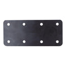 Small Internal Sleeper Straight Support Plate 85mm x 170mm Powder Coated