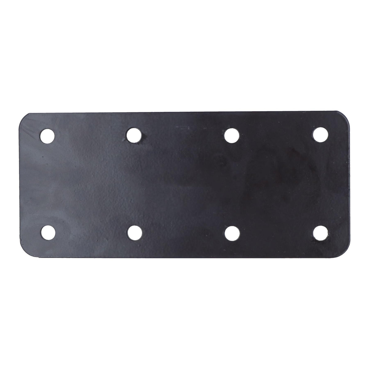 Small Internal Sleeper Straight Support Plate 85mm x 170mm Powder Coated