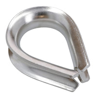 Rope Splice Thimble for 20mm Rope & Wire Spliced Boat Thimbles 316 Marine A4