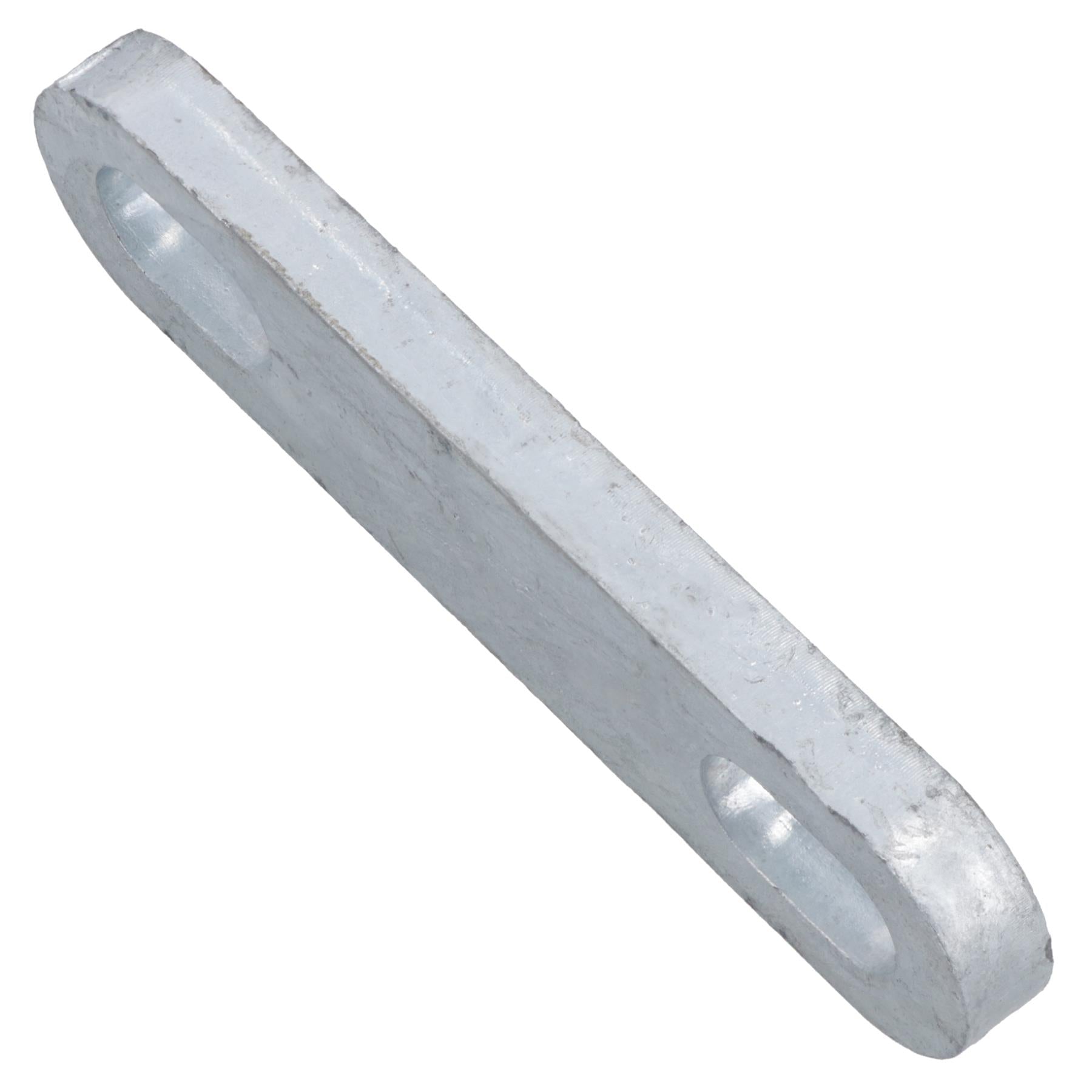M12 U-Bolt Plate 61mm to 85mm Internal Width Thick Galvanised N-Bolt Backing