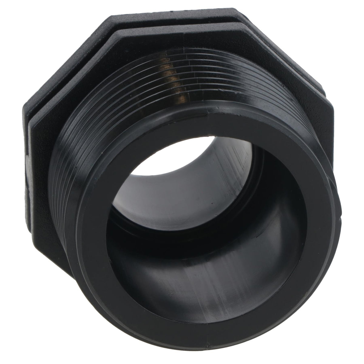 Polypropylene PP Male Threaded Pipe Reducing Nipple 1in x 3/4in BSP