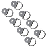 Tie Down Anchor Dee Ring 8 Pack Stainless Steel Lashing Hook Point Cleat 316