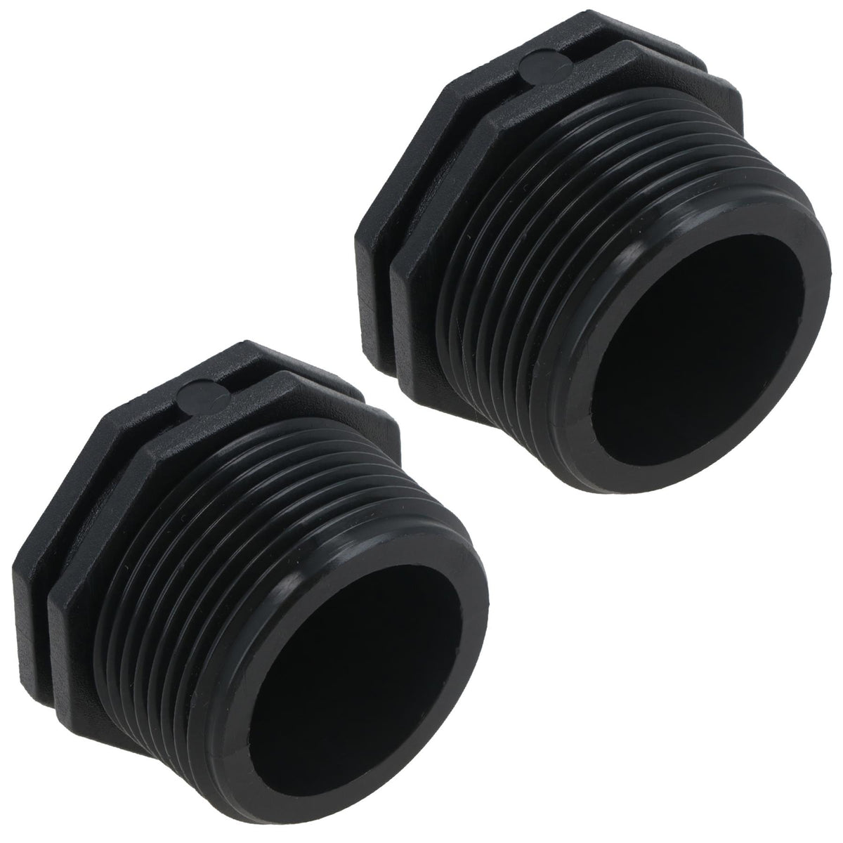 Polypropylene PP 1-1/4in BSP Thread Male Threaded Blanking Plug End Cap