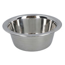 Double Pet Dog Bowl With Fully Adjustable Height Stand With Stainless Steel Bowls