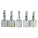 PCL Airflow Air Line Hose Fitting Male Adaptor 1/2" BSP Female Thread ACA6583 x5