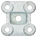 Base Plate Clamp For U Bolts on Single Twin Parabolic Leaf Springs Trailers