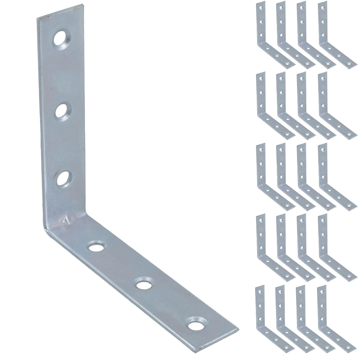 Corner Bracket Fastener Brace Mending Reinforcing Plate 75mm x 75mm