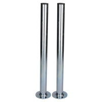 34mm Prop Drop Stand 460mm Long for Trailer Jockey Leg 2 PACK