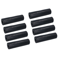 Rouleaux latéraux parallèles en caoutchouc pour remorque de bateau / jet ski / canot pneumatique 202 mm alésage 16 mm