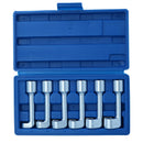 Douilles pour conduites d'injecteurs diesel 6 pièces 12 mm - 19 mm Outil de démontage de conduites de carburant 1/2"