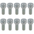 Lot de 10 boulons de roue de remorque M12 x 1,5 pour moyeux non freinés Ifor Williams P6E Knott