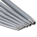 Lot de 6 tournevis Torx Star extra longs et inviolables T10 – T30, lame de 250 mm