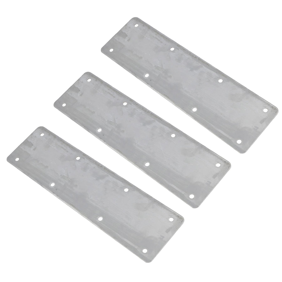 Large Internal Sleeper Straight Support Plate 100mm x 350mm Stainless Steel